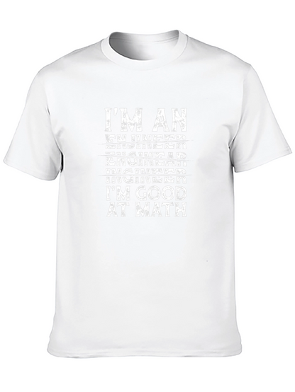 Engineer Math Humor Graphic Tee