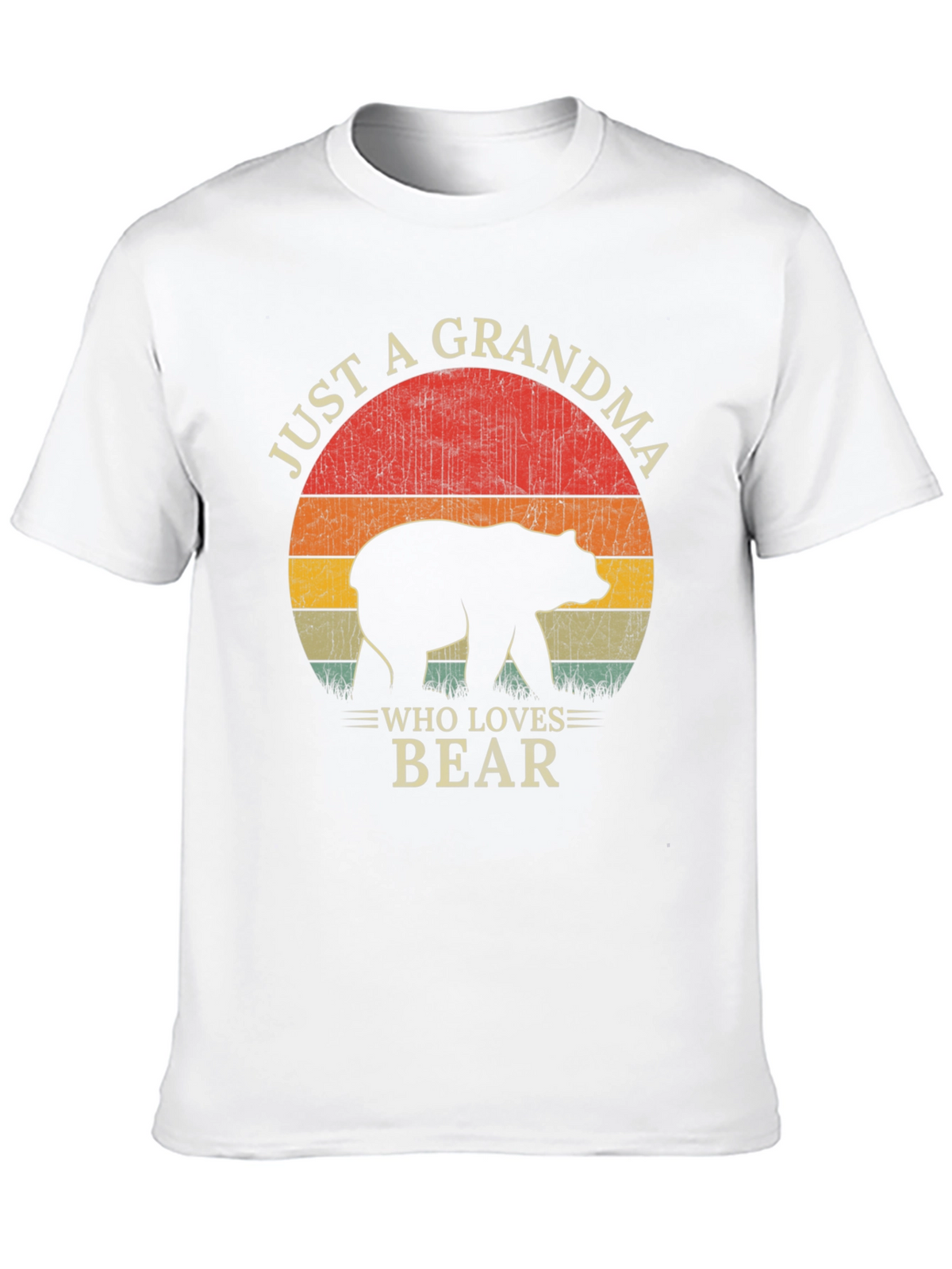 Just a Grandma Who Loves Bear T-Shirt