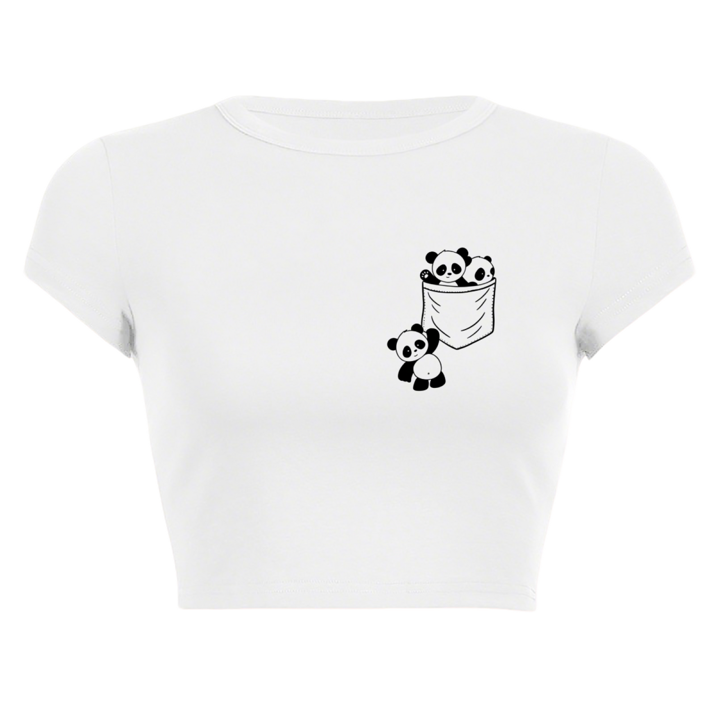 Don¡¯t Be Jealous Black Queen 60s Retro Gold Print Crop Top