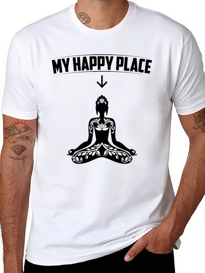 My Happy Place Meditation T-Shirt