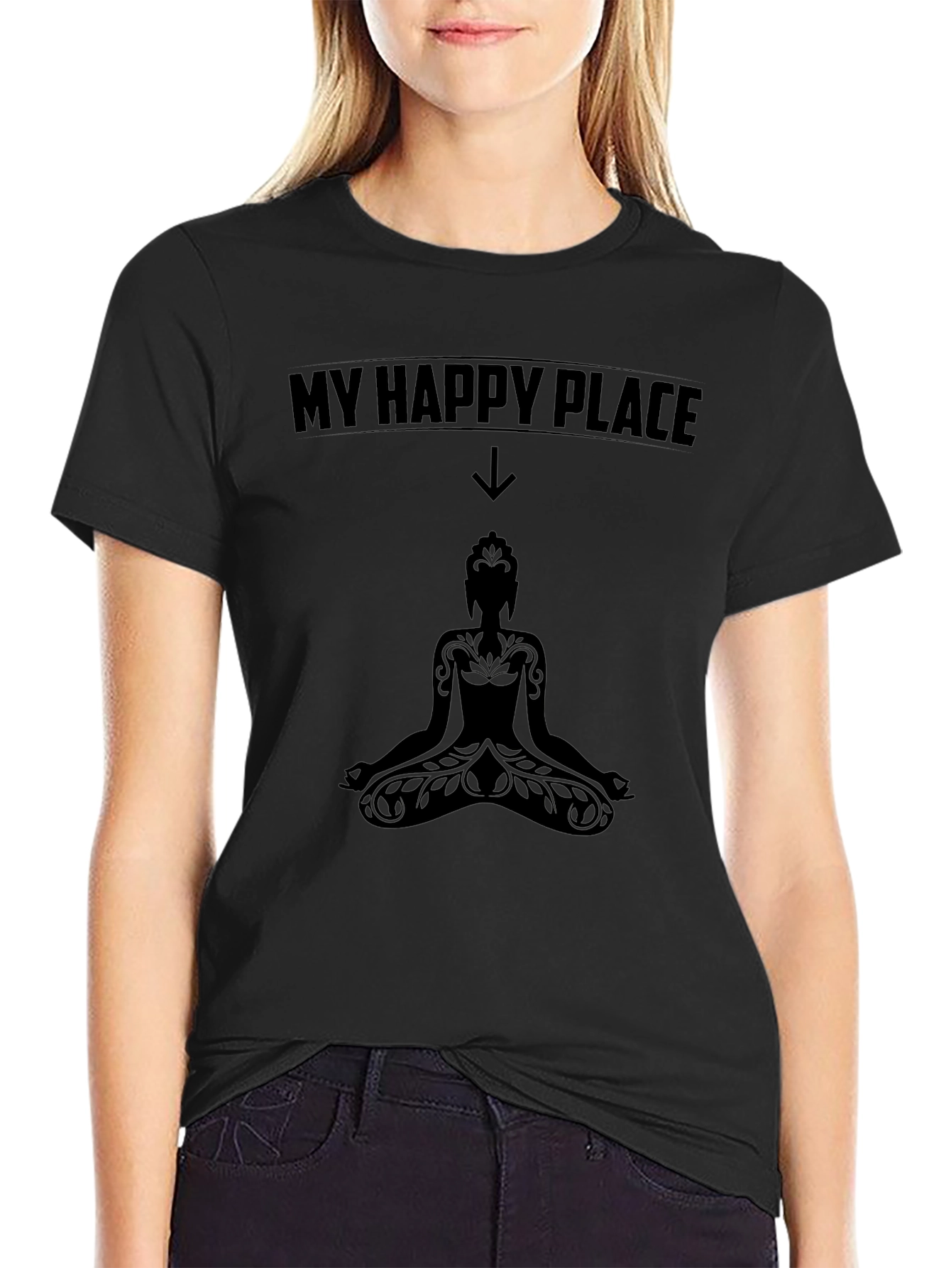 My Happy Place Meditation T-Shirt