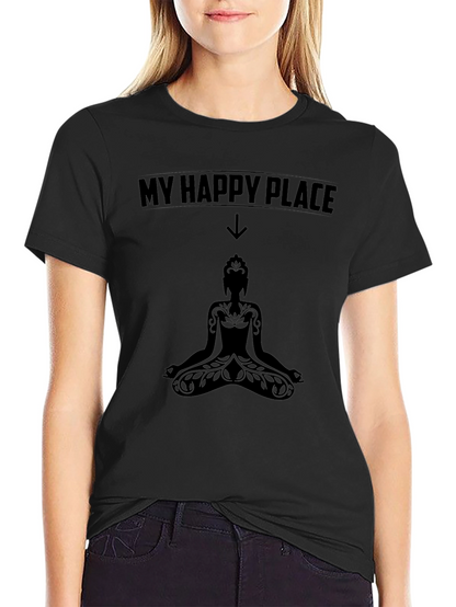 My Happy Place Meditation T-Shirt