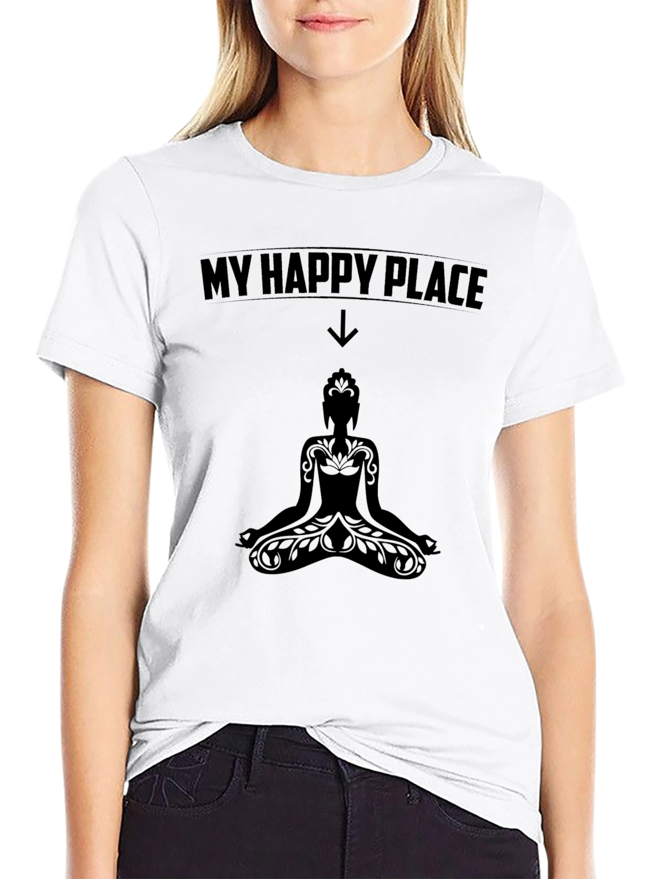 My Happy Place Meditation T-Shirt