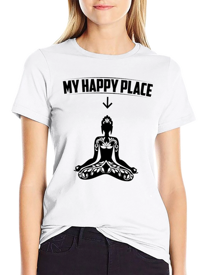 My Happy Place Meditation T-Shirt