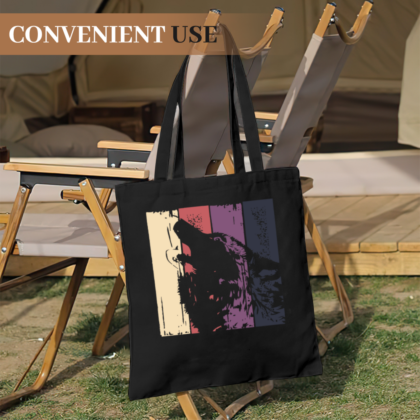 Multi Specialty Medical Hexagon Icon Canvas Tote | All Medical Staff Gift Shoulder Bag