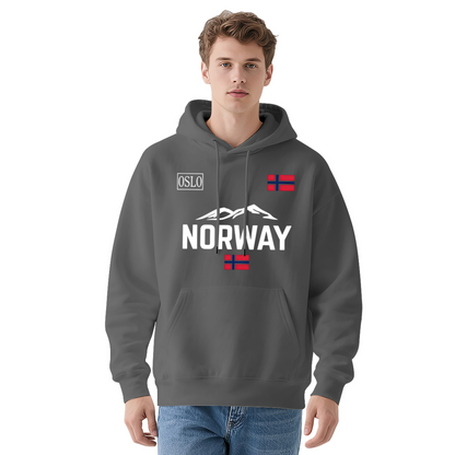 Norway Oslo Mountain National Flag Street Hoodie