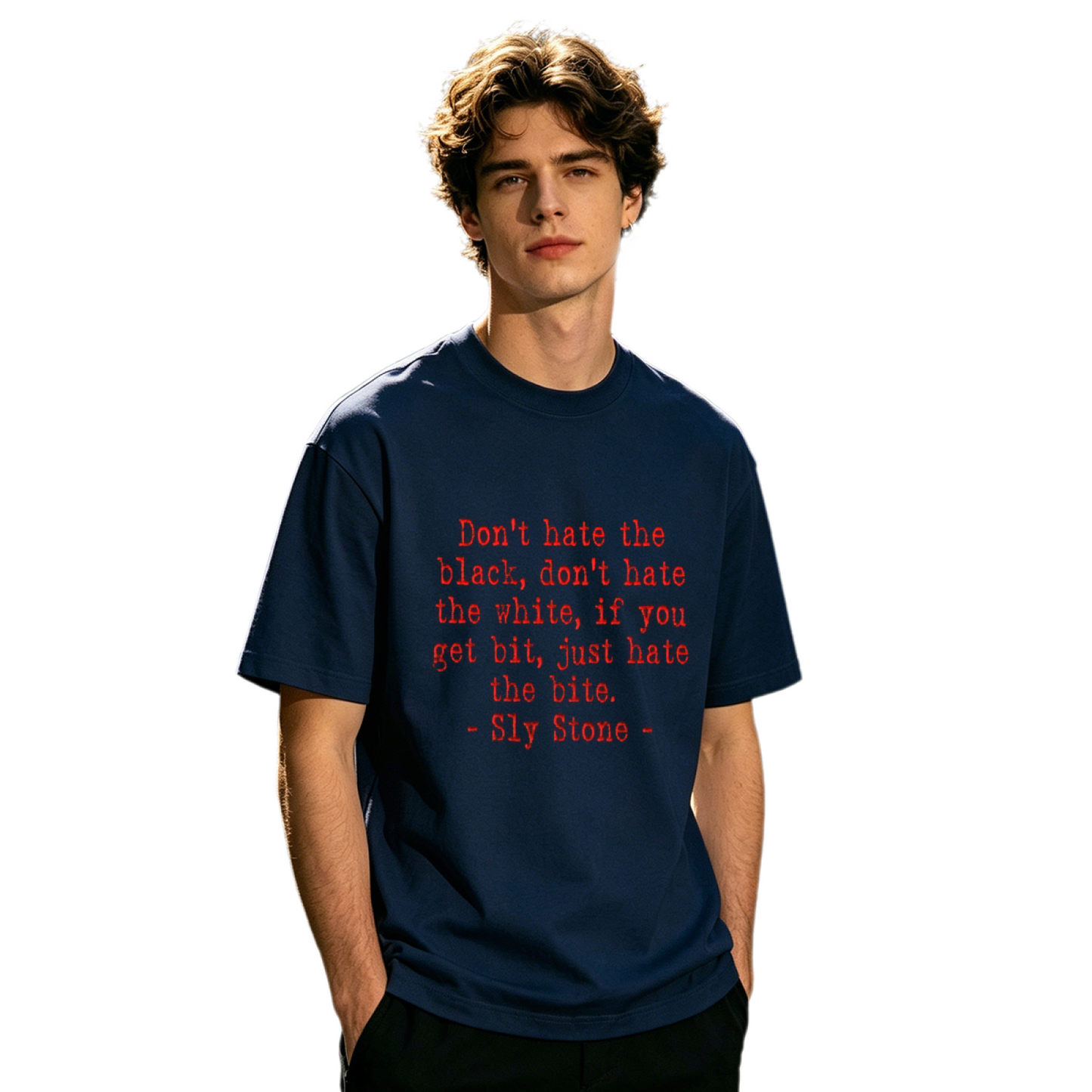 Men's Sailboat Blueprint Graphic T-Shirt