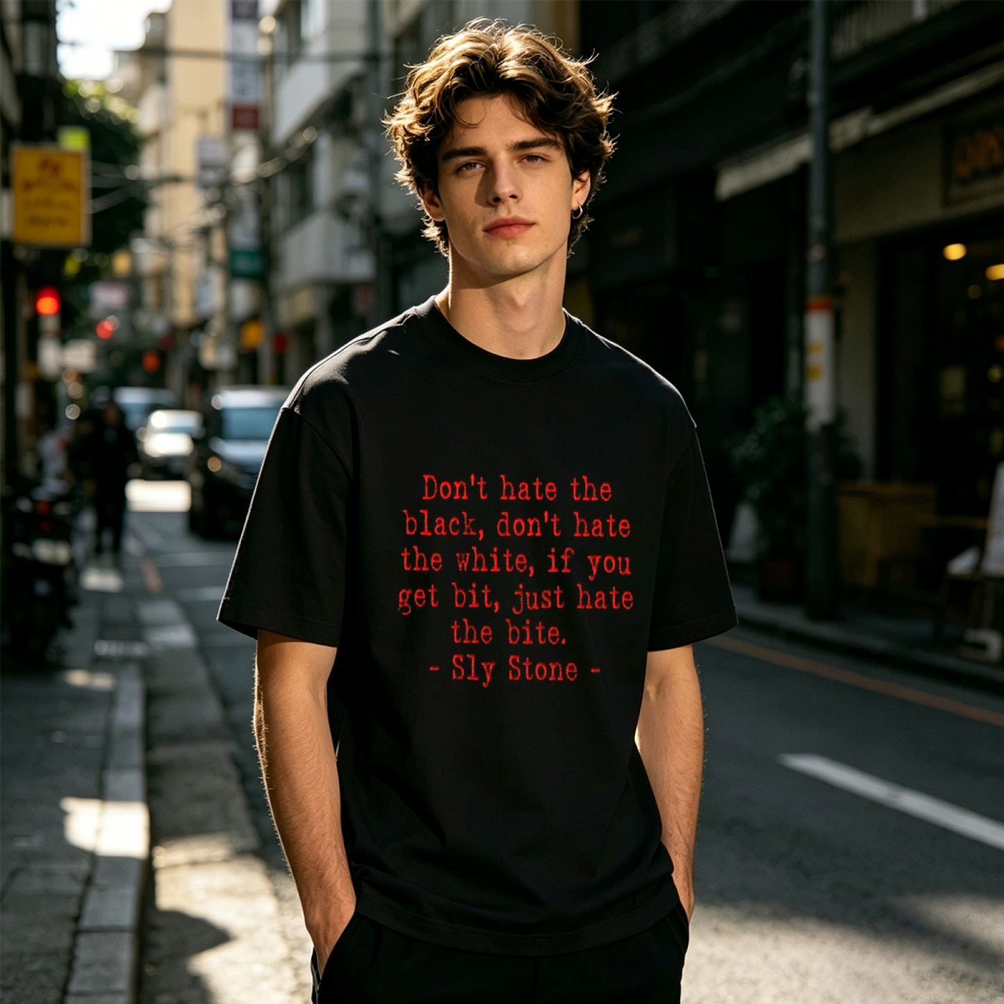 Men's Sailboat Blueprint Graphic T-Shirt