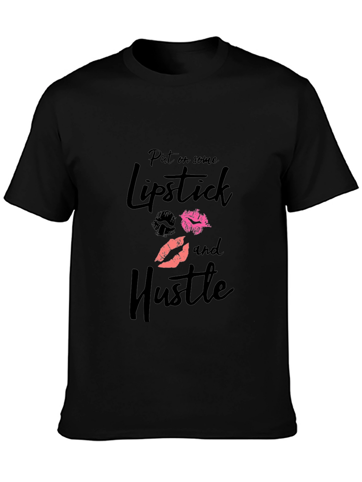 Lipstick and Hustle Graphic Tee
