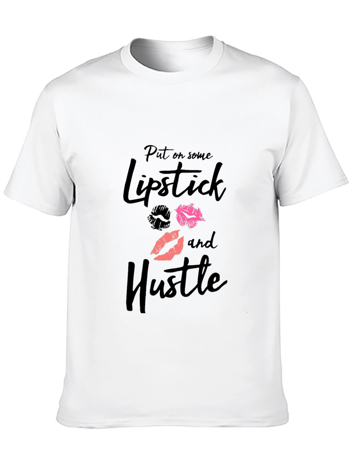 Lipstick and Hustle Graphic Tee