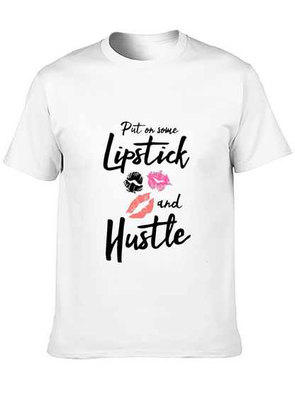 Lipstick and Hustle Graphic Tee