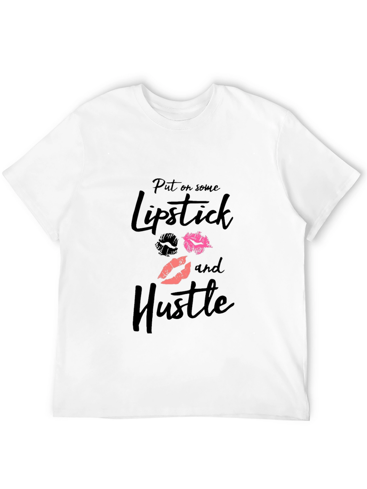 Lipstick and Hustle Graphic Tee