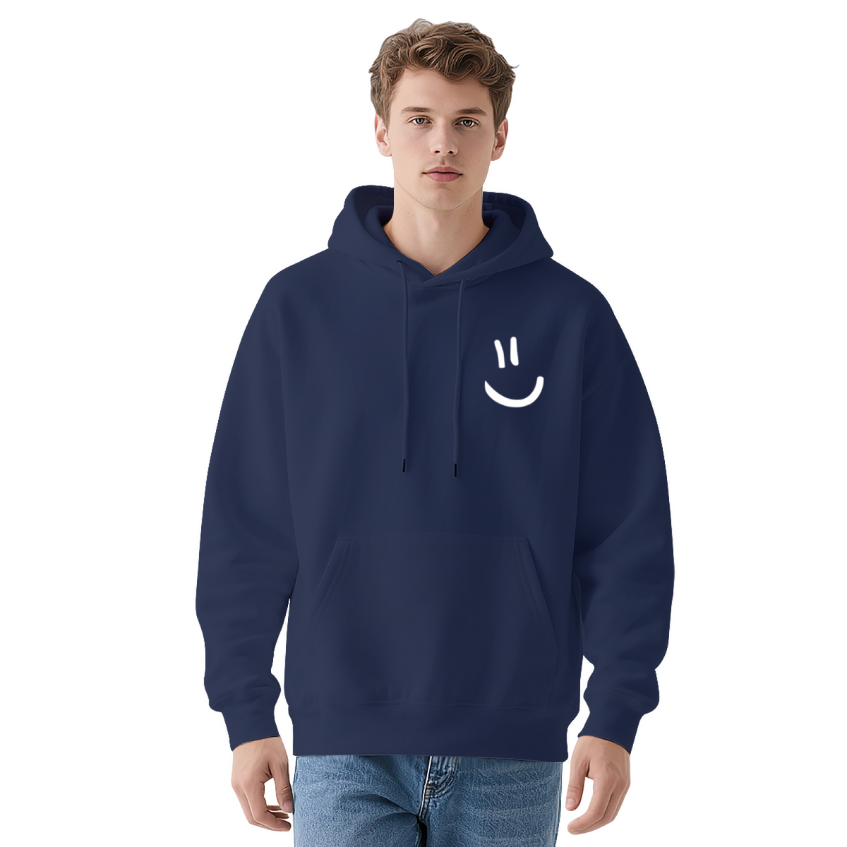 Paris Eiffel Tower Elegant Navy Hoodie