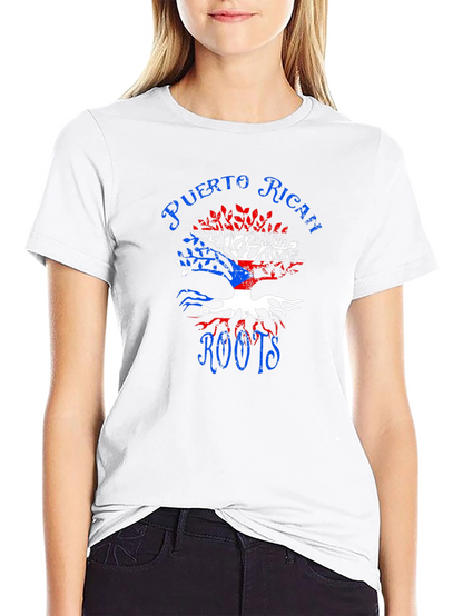 Puerto Rican Roots Tree T-Shirt