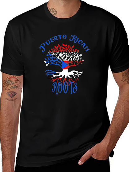 Puerto Rican Roots Tree T-Shirt