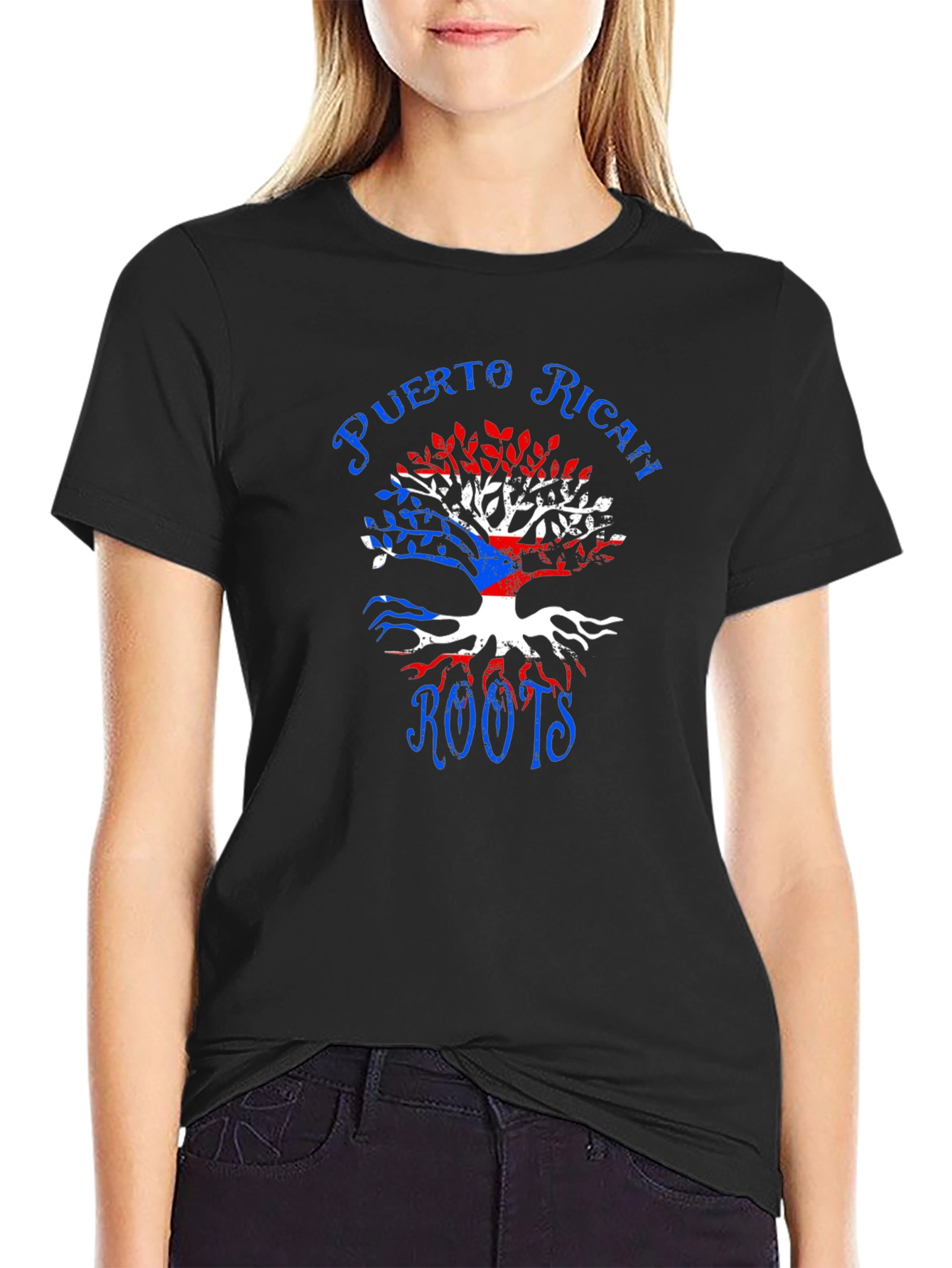 Puerto Rican Roots Tree T-Shirt