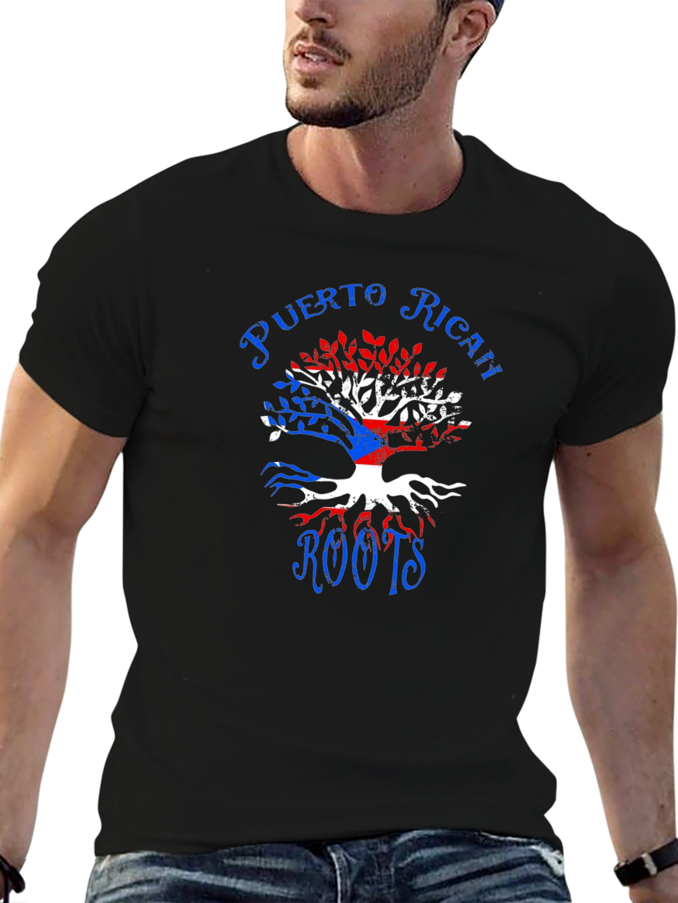 Puerto Rican Roots Tree T-Shirt