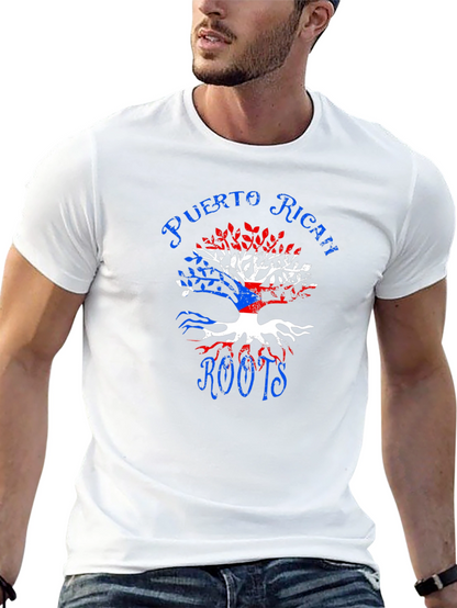 Puerto Rican Roots Tree T-Shirt