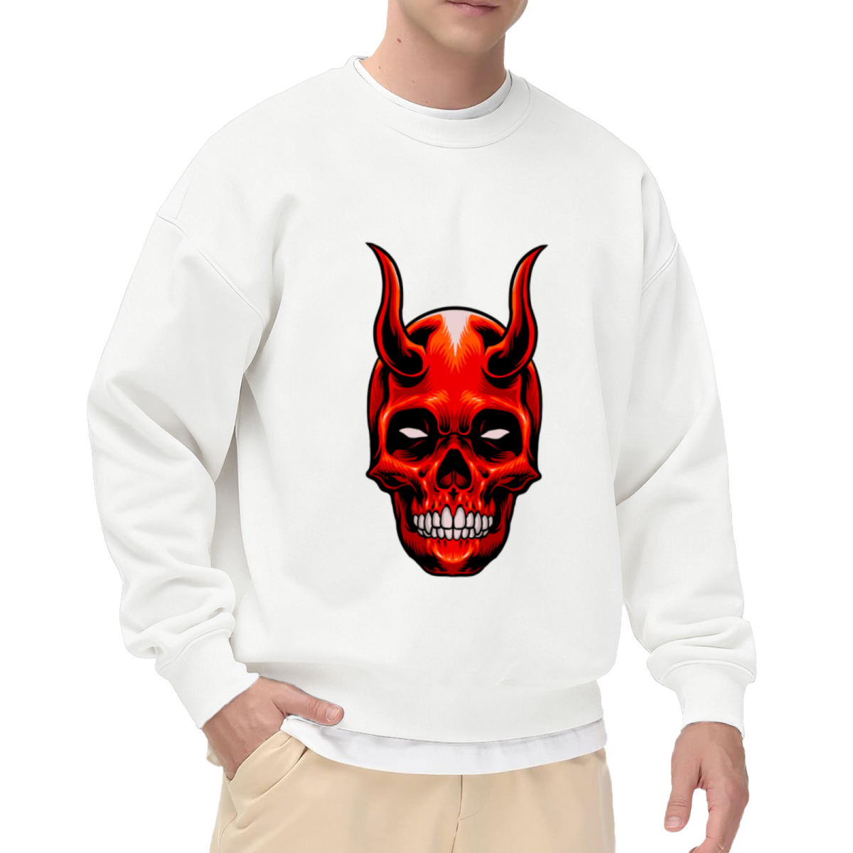 Mini Truckin Mini Pickup Truck Car Guy Crewneck Sweatshirt