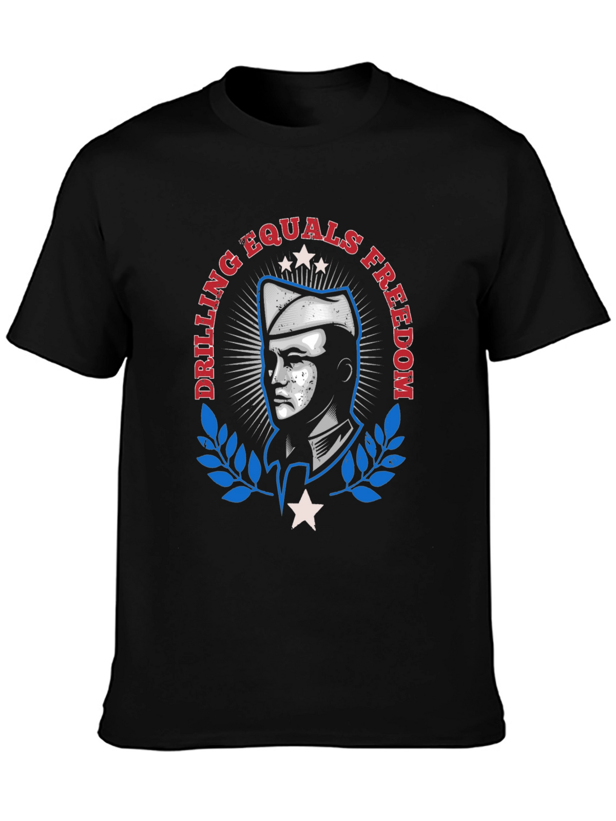 Drilling Equals Freedom Graphic T-Shirt
