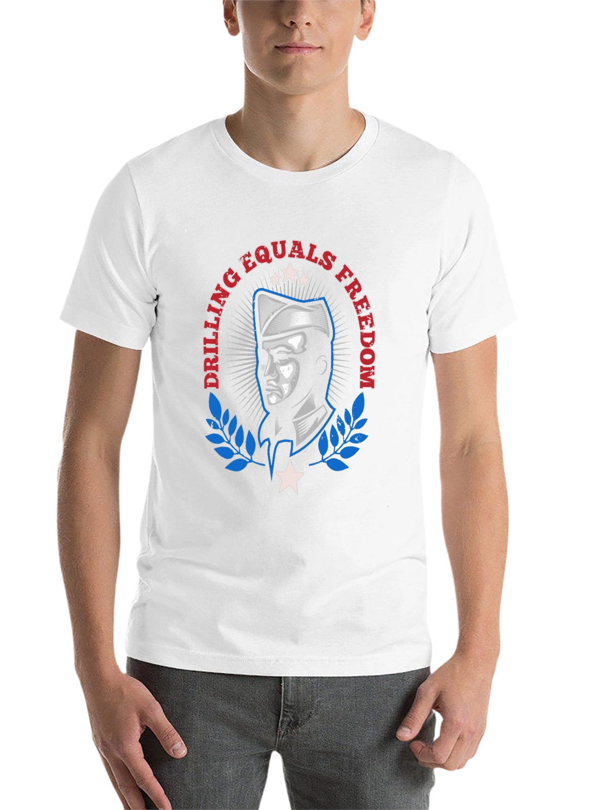 Drilling Equals Freedom Graphic T-Shirt