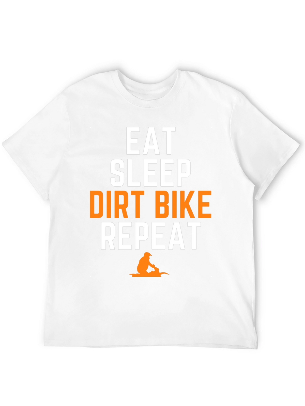Eat Sleep Dirt Bike Repeat Graphic Tee