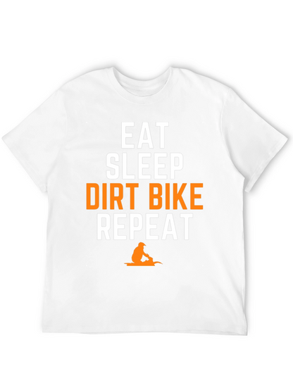 Eat Sleep Dirt Bike Repeat Graphic Tee