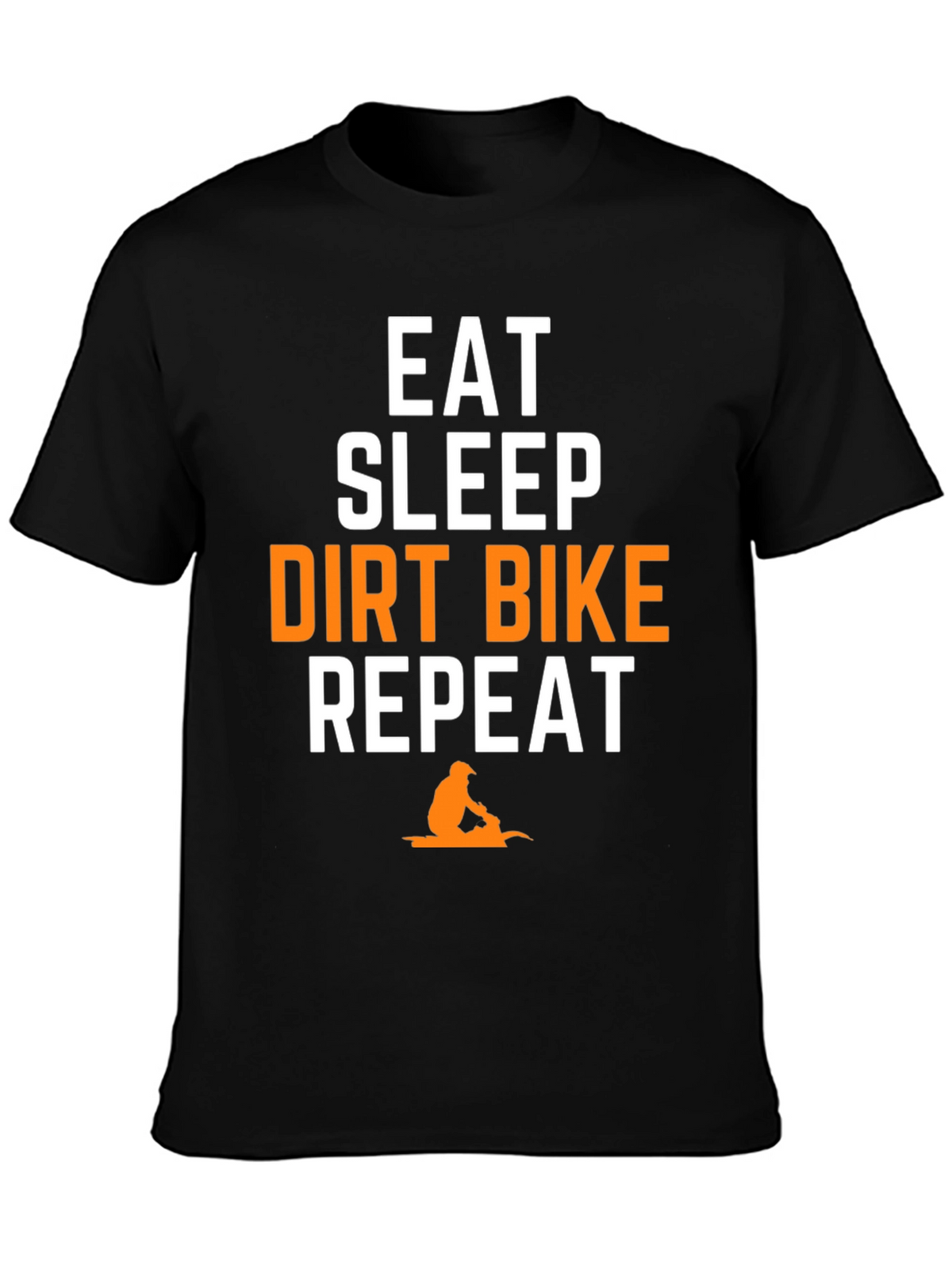 Eat Sleep Dirt Bike Repeat Graphic Tee