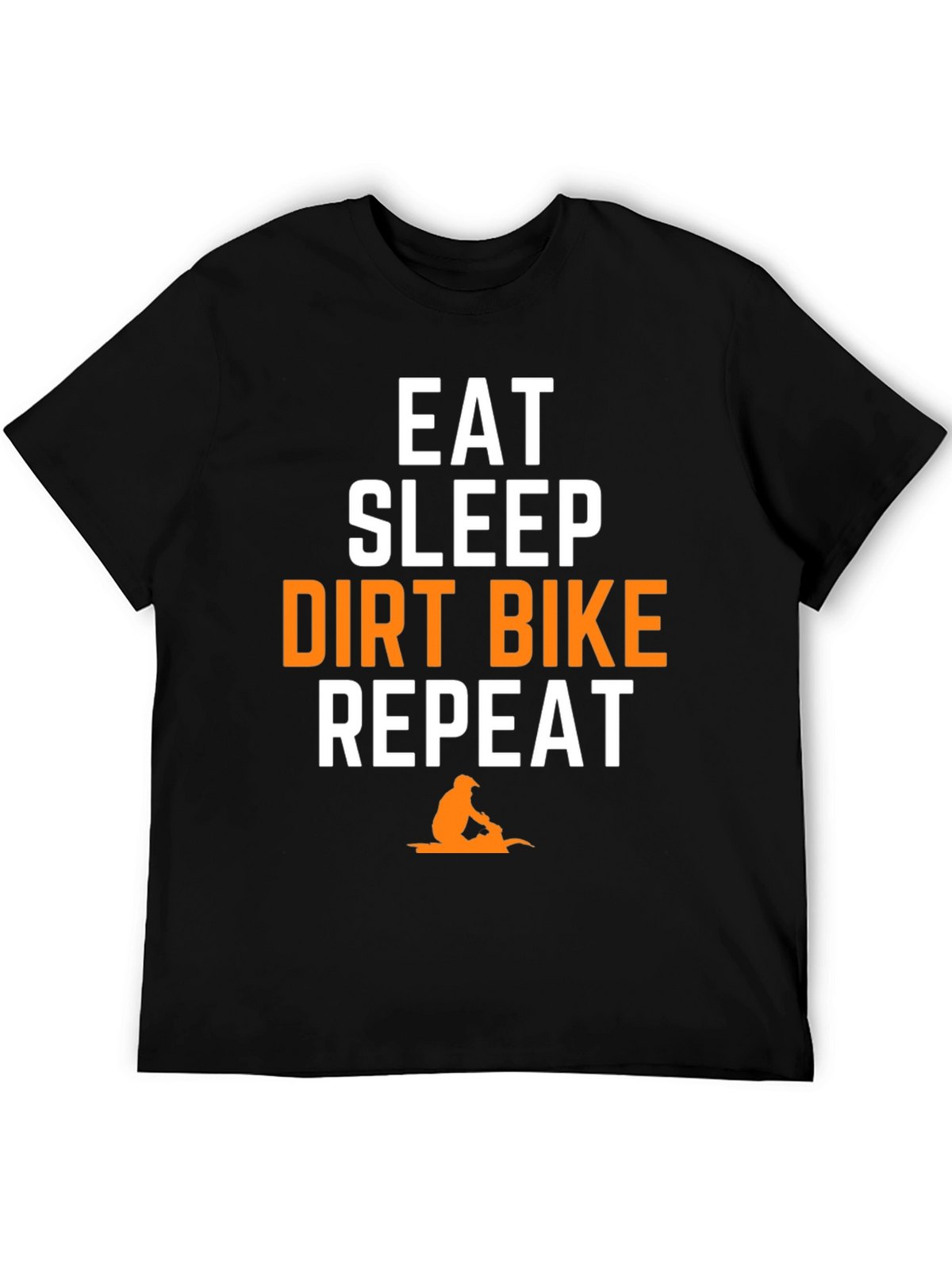 Eat Sleep Dirt Bike Repeat Graphic Tee