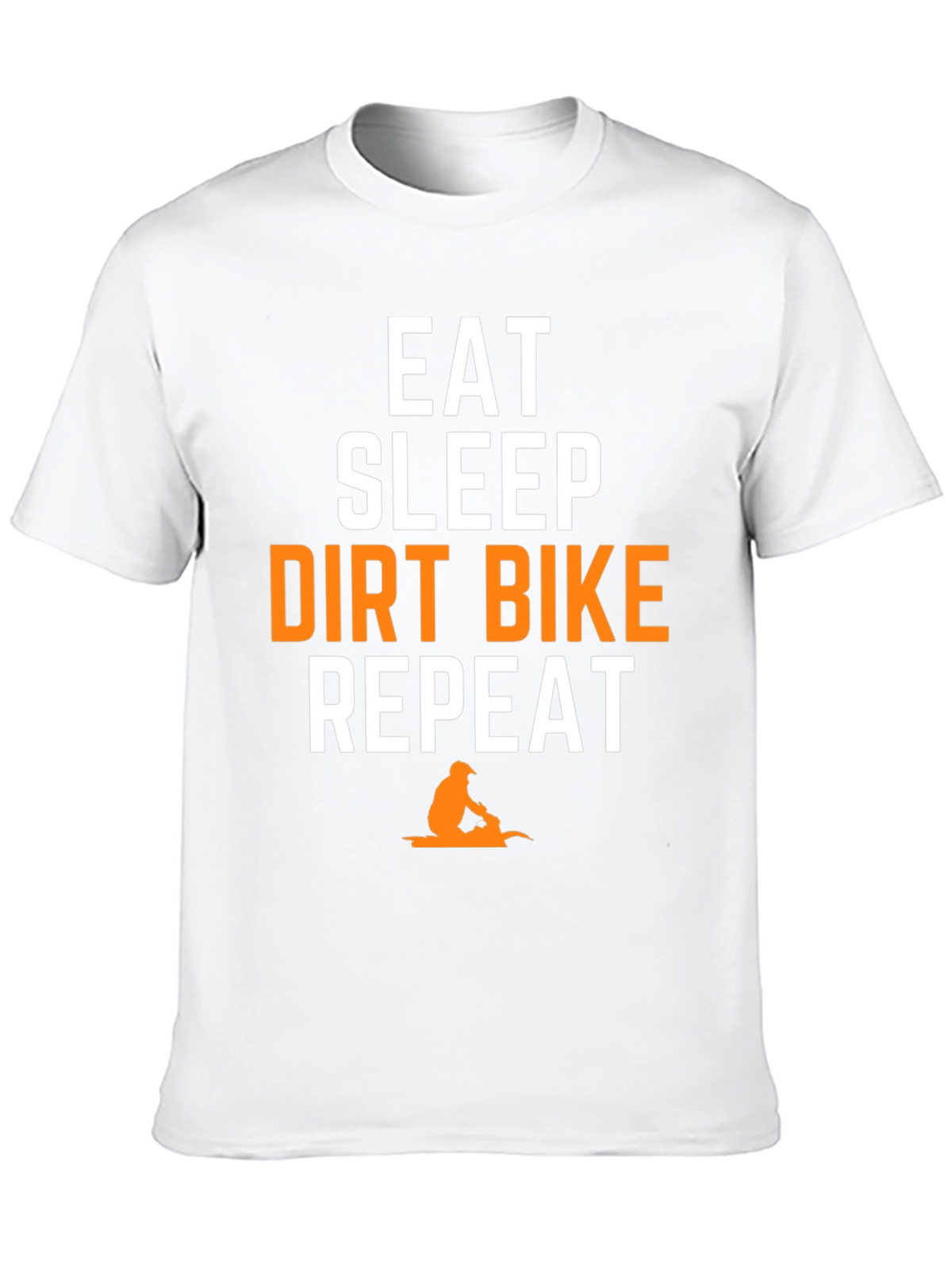 Eat Sleep Dirt Bike Repeat Graphic Tee