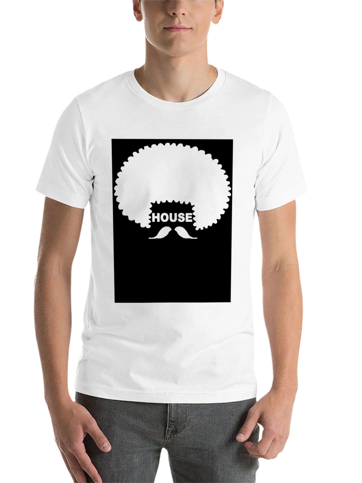 House Afro T-Shirt: Groovy Style!