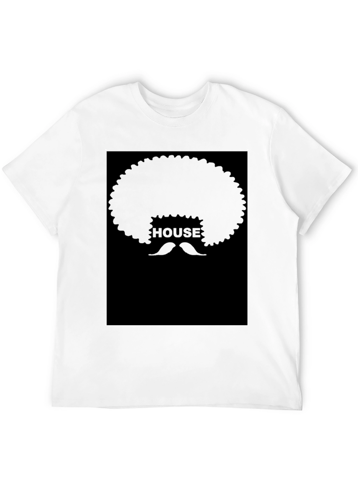 House Afro T-Shirt: Groovy Style!