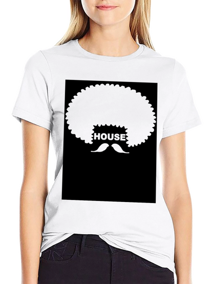 House Afro T-Shirt: Groovy Style!