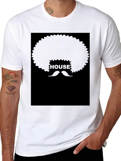House Afro T-Shirt: Groovy Style!