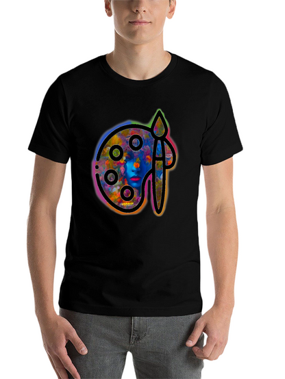 Artistic Palette T-Shirt - Unique Design