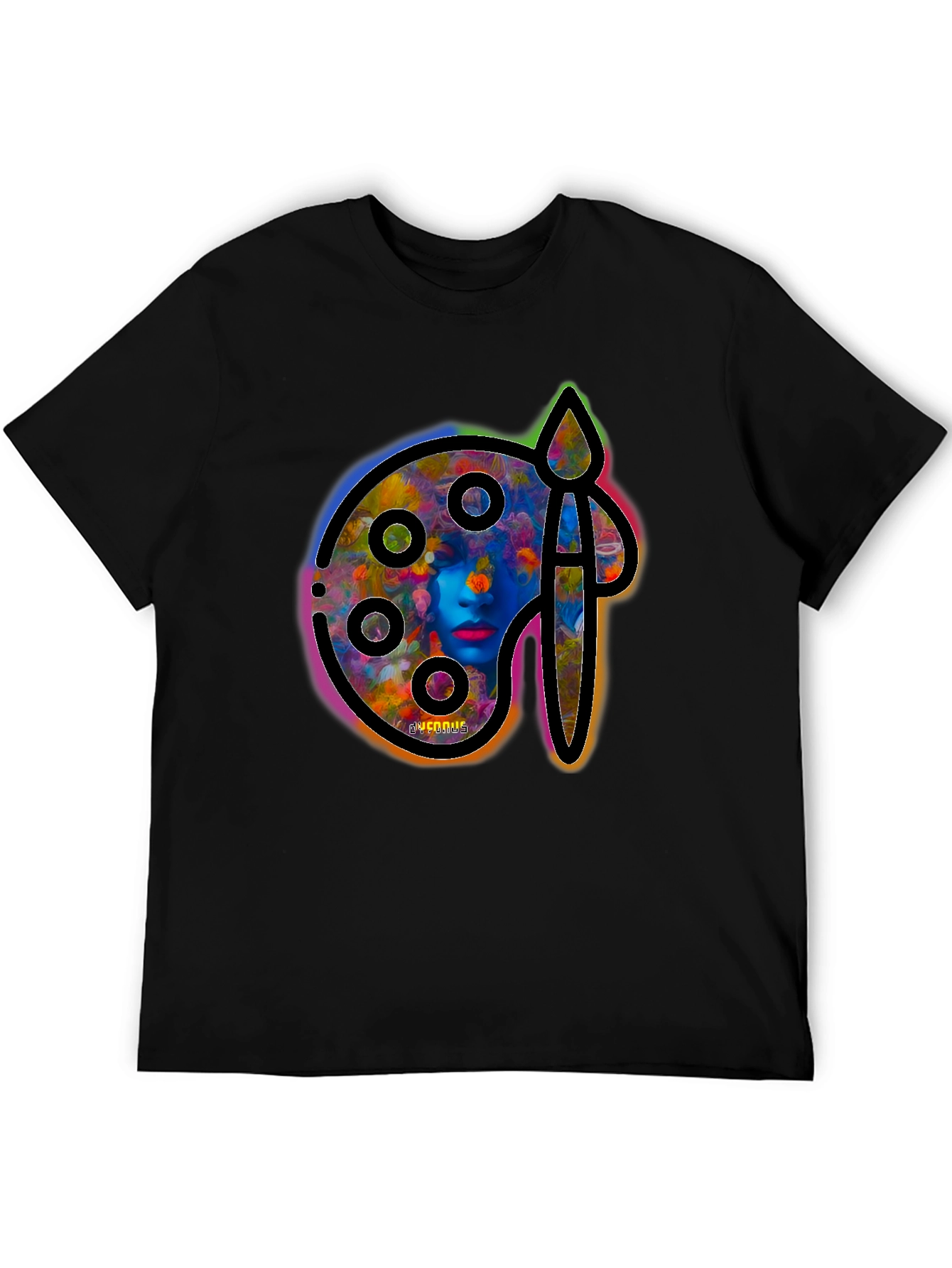 Artistic Palette T-Shirt - Unique Design