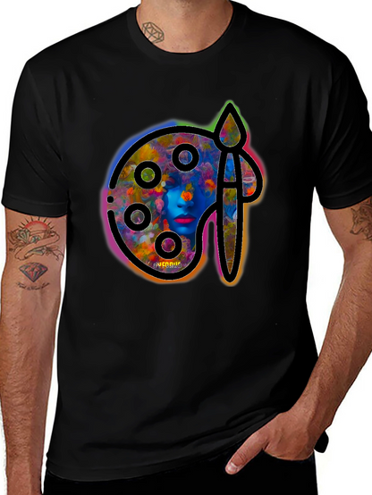 Artistic Palette T-Shirt - Unique Design