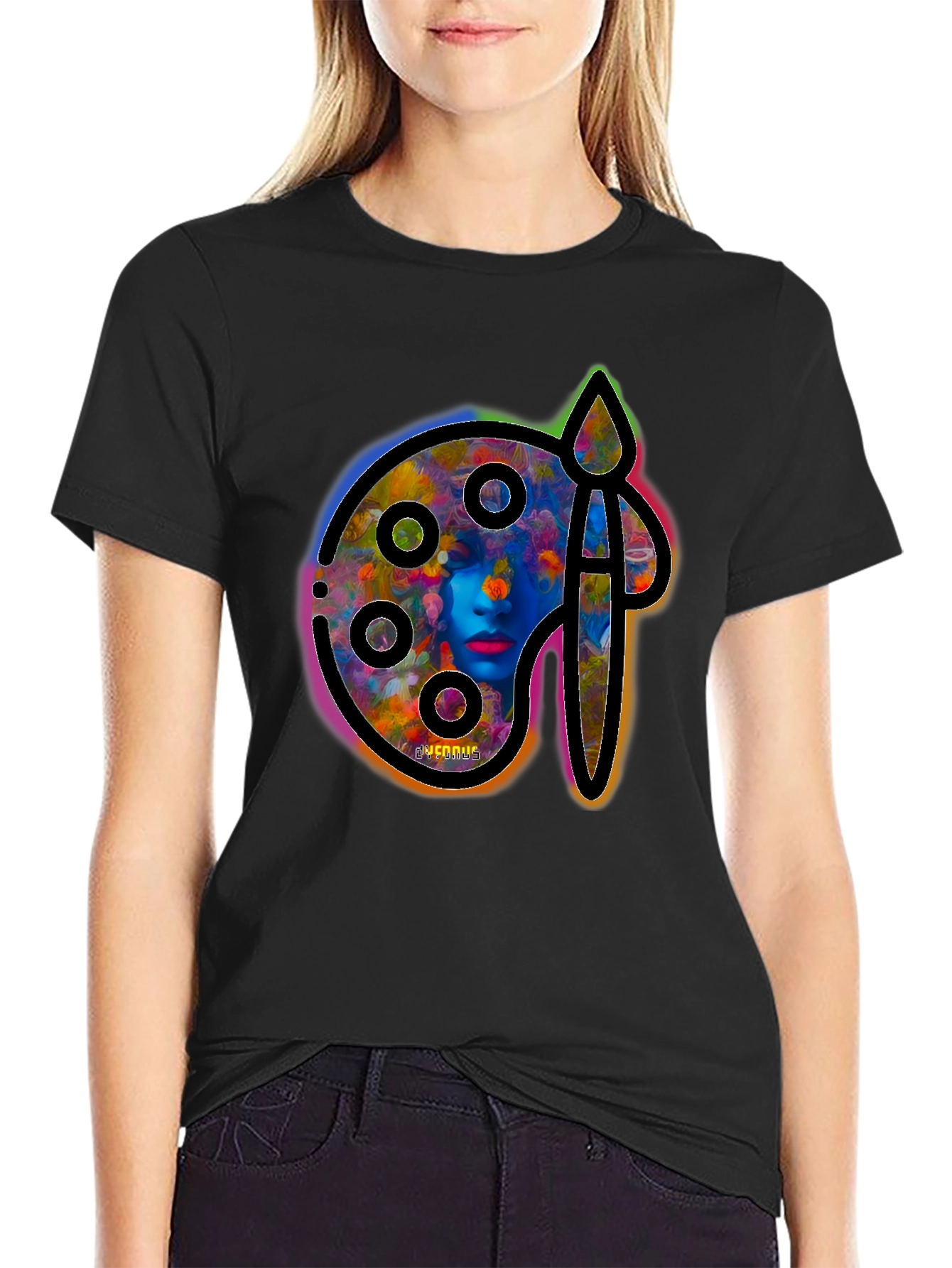 Artistic Palette T-Shirt - Unique Design