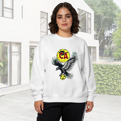 Aguilas CA Eagle Soccer Football Fan Crewneck Sweatshirt