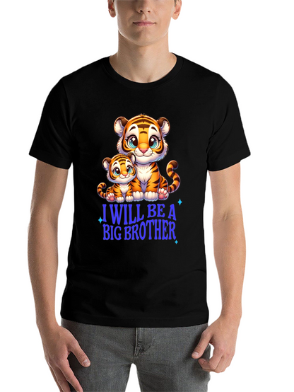 I Will Be A Big Brother Tiger Tee