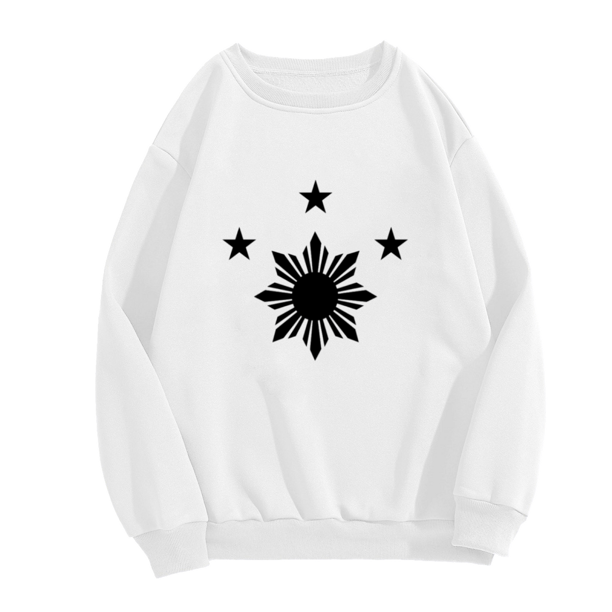 Filipino Sun And Three Stars National Symbol Sweatshirt