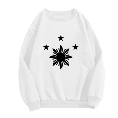 Filipino Sun And Three Stars National Symbol Sweatshirt