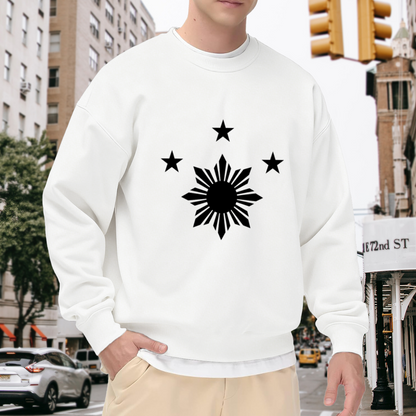 Filipino Sun And Three Stars National Symbol Sweatshirt