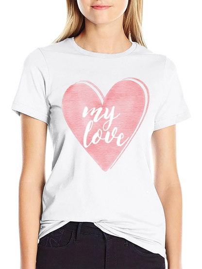 My Love Heart Graphic T-Shirt