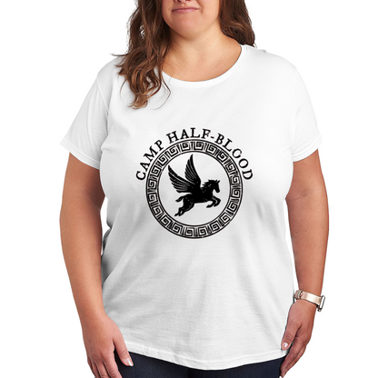 Vintage Orange Camp Half-Blood Pegasus Tee