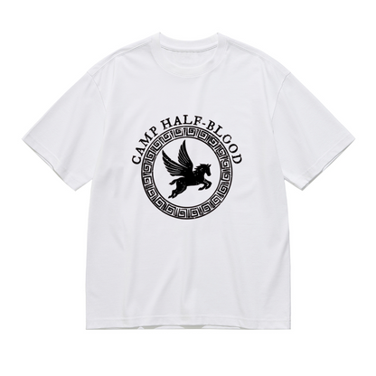 Vintage Orange Camp Half-Blood Pegasus Tee