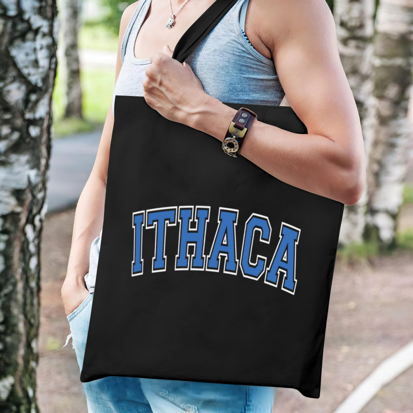 Vintage Monster Truck Mom Canvas Bag | Truck Lover Mother Casual Everyday Handbag