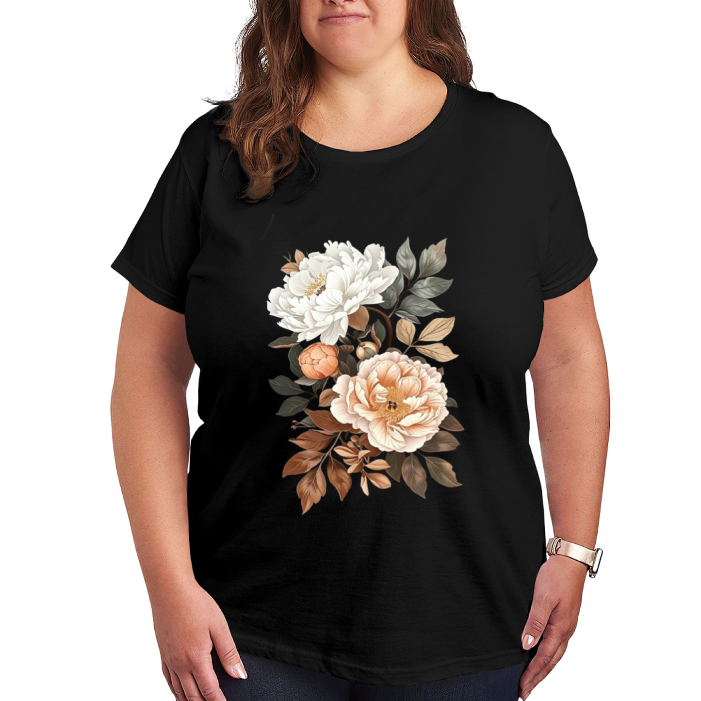Floral La Mamá Más Chingona Latina Mom Graphic Tee