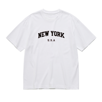 Classic Varsity New York USA City Text Tee