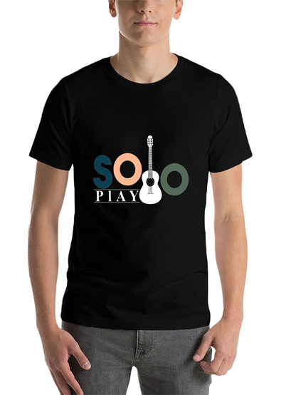 Solo Play Guitar Graphic Tee